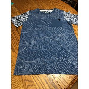 Nike Air Jordan Blue Wave Youth Large T-Shirt